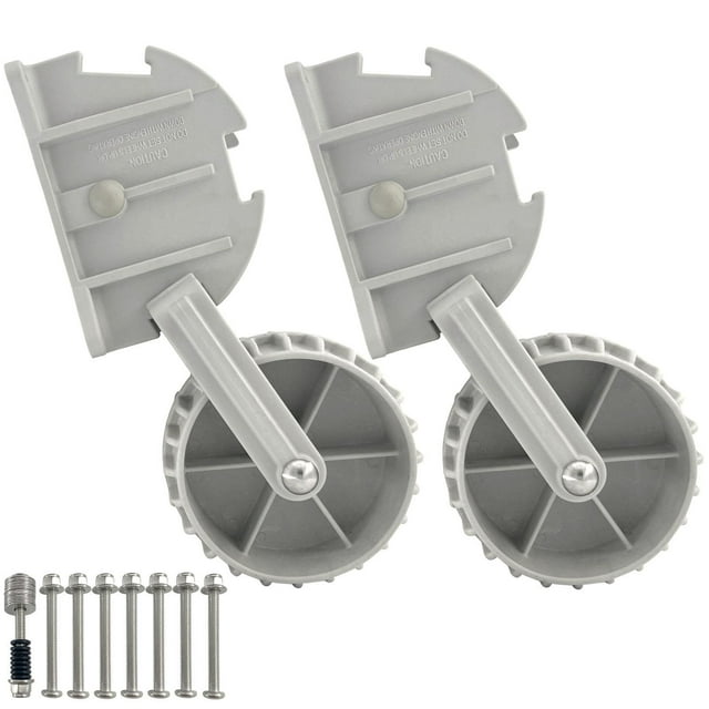 S SERENABLE 2Pcs Dinghy Wheels for Inflatable Dinghy Inflatable Boat Launching Wheels