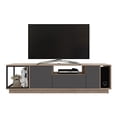 thumbnail image 1 of Mesa Tv Cubo Maderkit Color Rovere/plomo, 1 of 7