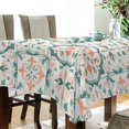thumbnail image 5 of Yayeee Tablecloths 60" x 90" Rectangle Wrinkle Resistant Party Table Cover, Green Geometric Pattern, 5 of 8