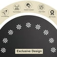 thumbnail image 2 of danpinera Outdoor Patio Side Table, Small Round Metal End Table,Weather Resistant Accent Table for Outside - Black, 2 of 9