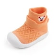 thumbnail image 3 of siilsaa Girl Shoes Toddler Shoes Boys Girls Kids Tennis Running Walking Cute Sneakers Orange,15, 3 of 3