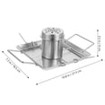 thumbnail image 2 of OFFIGAM 1 Set Meat Roasting Rack Stainless Steel For Outdoor Roasting Adults, 2 of 8