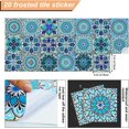 thumbnail image 2 of 20 pegatinas autoadhesivas para azulejos, pegatinas adhesivas para azulejos, pegatinas de pared de estilo marroquí, decoración impermeable para baño y cocina ER, 2 of 5