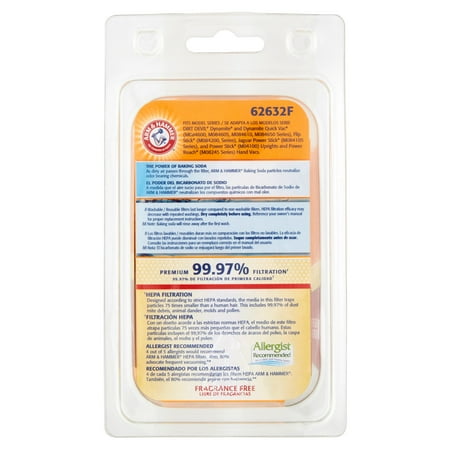 A&H Dirt Devil Style F2 HEPA Filter Pkg