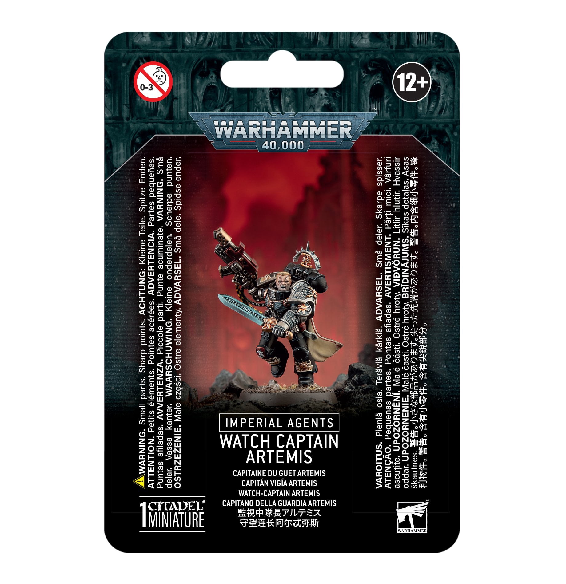Warhammer 40K Imperial Agents: Watch Captain Artemis GWS 68-09