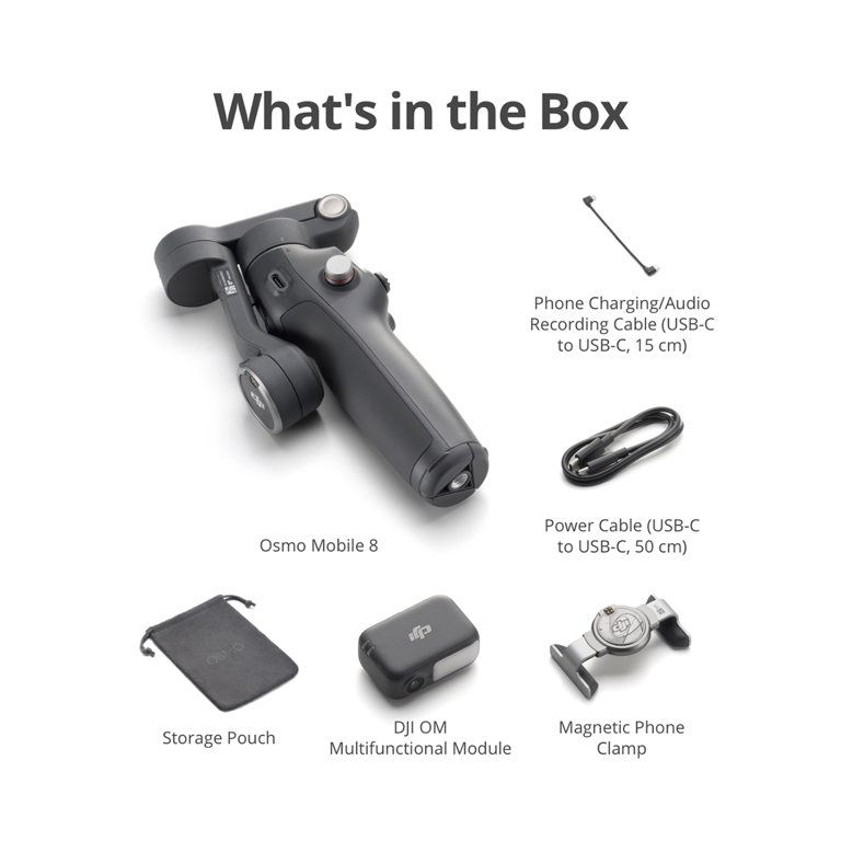 DJI OSMO MOBILE8☆美品☆付属品多数 DJI Osmo Mobile 8 Smartphone Gimbal - Walmart.com