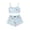 Z01-Sky Blue, variant on Gaexia Halloween Pajamas For Women Plus Size Short Set Halloween Print Shorts Lovely Lounge Homewear​ Cami Top Short Sets Black,XL