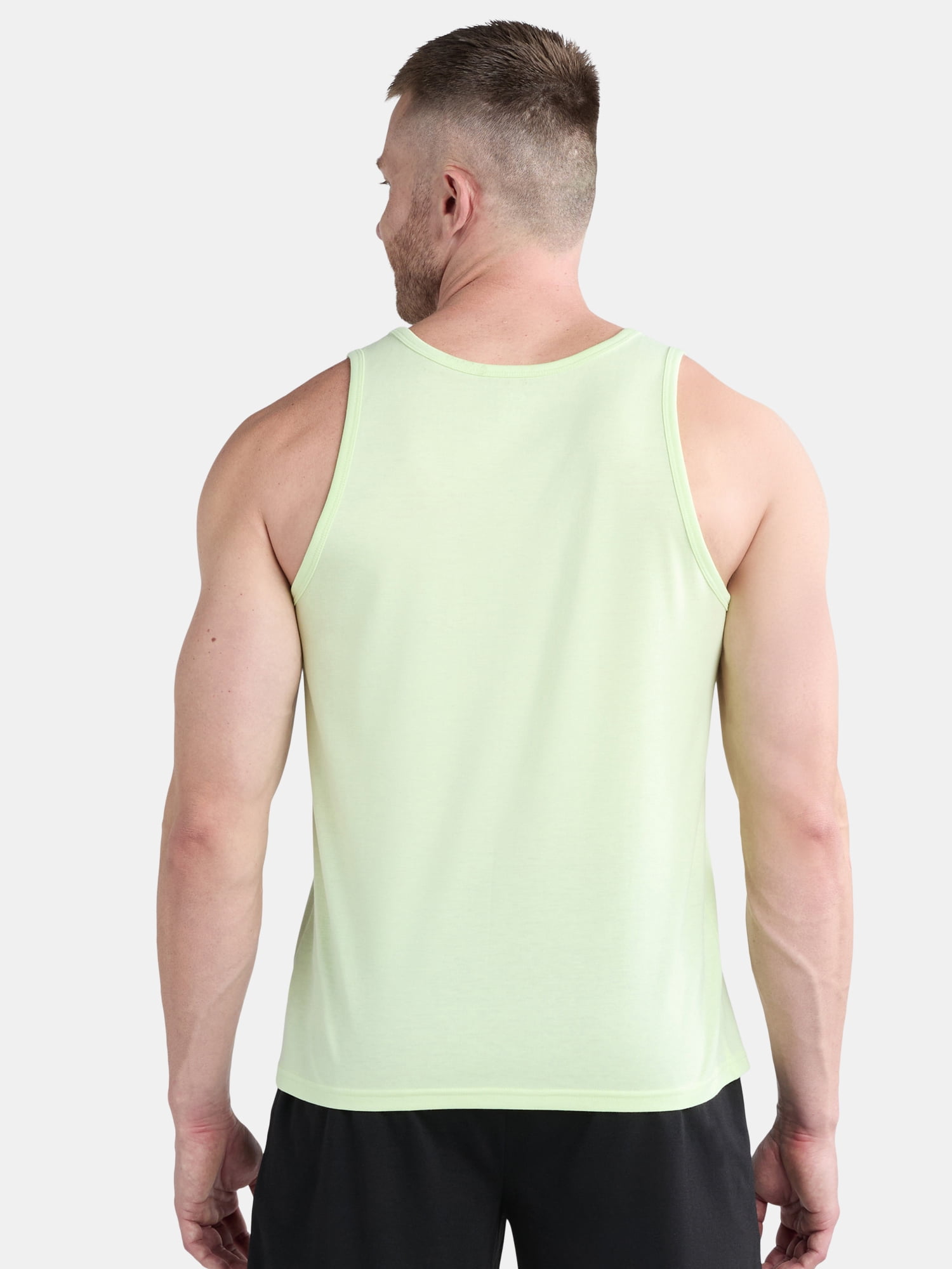 Athletic Works Men's and Men's Big & Tall Tri-Blend Tank Top, Sizes XS-4XLT