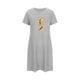 thumbnail image 5 of Camisón corto de talla grande para mujer, camisón de manga corta con estampado de pecho a la moda, camisón para mujer, 5 of 7