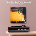 thumbnail image 5 of Soporte de pared de madera para discos de vinilo Now Playing, estante para discos de vinilo, soporte de almacenamiento para exhibición de discos colgante en la pared, 5 of 5