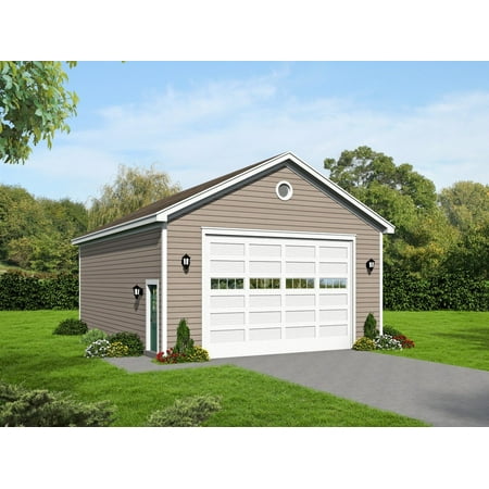763-957: Garage Traditional 0 Bed, 0 Bath Luxury Home Plan, 0 Sq Ft: Full Blueprints with License to Build by Home Plan Marketplace - Lesuto