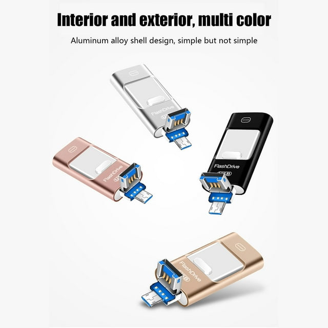 EGNMCR 32G Three-in-one Micro Memory USB Card Reader OTG Adapter With Type C Micro USB card reader