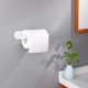 thumbnail image 2 of Portarrollos de papel higiénico autoadhesivo, soporte de papel higiénico de acero inoxidable premium engrosado, adhesivo resistente a la oxidación, sin necesidad de perforación para baño, cocina, 2 of 4