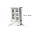 thumbnail image 2 of 1 Pce Mini Armoire DIY Ornement Mini Meuble Modèle Miniature Armoire Ornement, 2 of 9