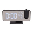 thumbnail image 4 of Reloj Despertador De Proyección Digital LED, Reloj Despertador Digital Con Rotación De 180 Grados, Proyección De Alta Definición Para Dormitorio, 4 of 7