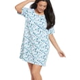 thumbnail image 1 of Jockey Everyday Essentials Chemise de Nuit à Manches Courtes 100 % Coton, 1 of 1