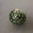 thumbnail image 5 of D-GROEE 100 Sided Polyhedral Dice D100 Game Dice with Colorful Numbers 100 Sided Round with Black Pouch, 5 of 7
