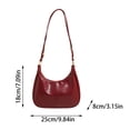 thumbnail image 3 of Stylish Women's Shoulder Bag Leather Crossbody Purse for Daily Commute and Use, 3 of 4
