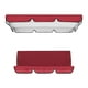thumbnail image 2 of Funda protectora para silla columpio de jardín, funda para silla columpio de jardín de 3 plazas, duradera y Rojo, 2 of 8