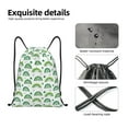 thumbnail image 4 of Lukts St. Patrick's Day rainbows Pattern Drawstring Backpack Bag Sport Gym Sackpack,String Backpack Sport Bag Sack,Cinch Tote Gym Backpack-Small, 4 of 6