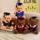 thumbnail image 4 of Juguete del oso de peluche de la historieta en muñeca rellena del animal de la graduación de la bata del doctor Lindo para la estación de la graduación, 4 of 7