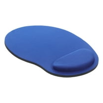 Homoyoyo Mouse Pad Gaming Mouse Mat Cloth Blue Desktop Laptop Use Ergonomic Wrist Rest 1Pack