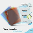 thumbnail image 6 of Enday Binder Dividers with Tabs for 3 Ring Binder, Quality School and Office Supplies Multicolor 6 Pack, 6 of 7