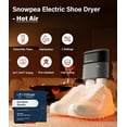 thumbnail image 2 of Secador de zapatos eléctrico Snowpea Hot Air con temporizador de 3/6/9 horas, 2 of 6