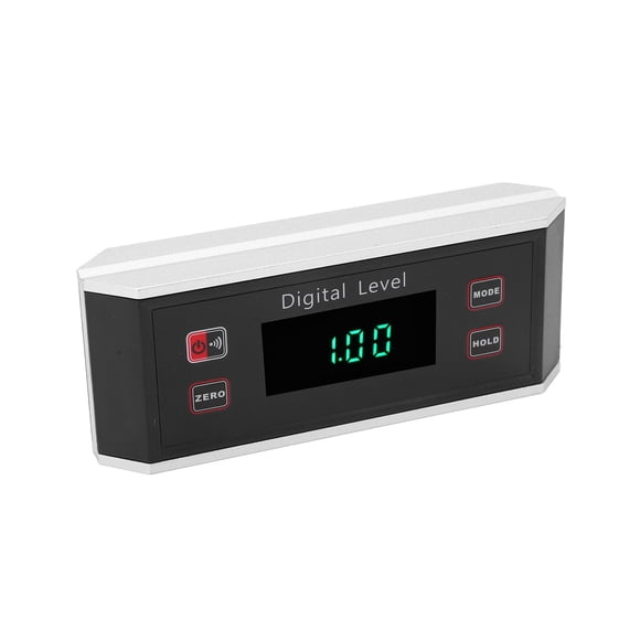 Digital Level, Magnetic Base Portable Angle Finder ABS Clear Display for Automobile