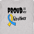 thumbnail image 4 of Inktastic Proud of my Brother Down Syndrome Awareness Boys or Girls Long Sleeve Toddler T-Shirt, 4 of 5