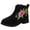 Black, variant on Girls Boots Girls Shoes Solid Color Short Boots Non Breathable Women Boots Toddler Boots Pink 11