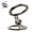 Gunmetal, variant on Double-Sided Magnetic Fidget Spinner Stand, Fingertip Gyroscope Phone Holder, 360° Rotation, Folds Pocket-Flat, for Desk Car Gym Travel