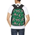 thumbnail image 6 of Balery Tropical Leopard Backpack for Men and Women - Durable 600D Oxford Cloth -Large Capacity, Water-Resistant School, Travel, and Hiking Bag, 6 of 9