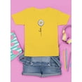 thumbnail image 3 of Love Daisy Positive Heart  T-Shirt Juniors -Image by Shutterstock,  x-Large, 3 of 4