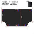 thumbnail image 2 of A Magnetic Car Windshield Cover Snow Cover With Aluminum Film, Storage Bag And Cotton Material For Vehicle And Winter Use 82.68X49.21X0.39In 1Lb, 2 of 5