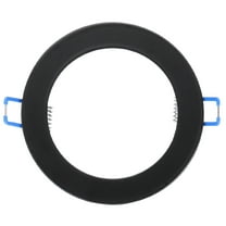 Uxcell 7W 4.3" OD 3" ID Light Trim Ring, Downlight Mounting Bracket for Ceiling Wall Recessed Can Downlights, Black