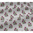 thumbnail image 5 of oneOone Viscose Jersey Fabric Leaves & Floral Block Print Sewing Fabric BTY 60 Inch Wide, 5 of 5