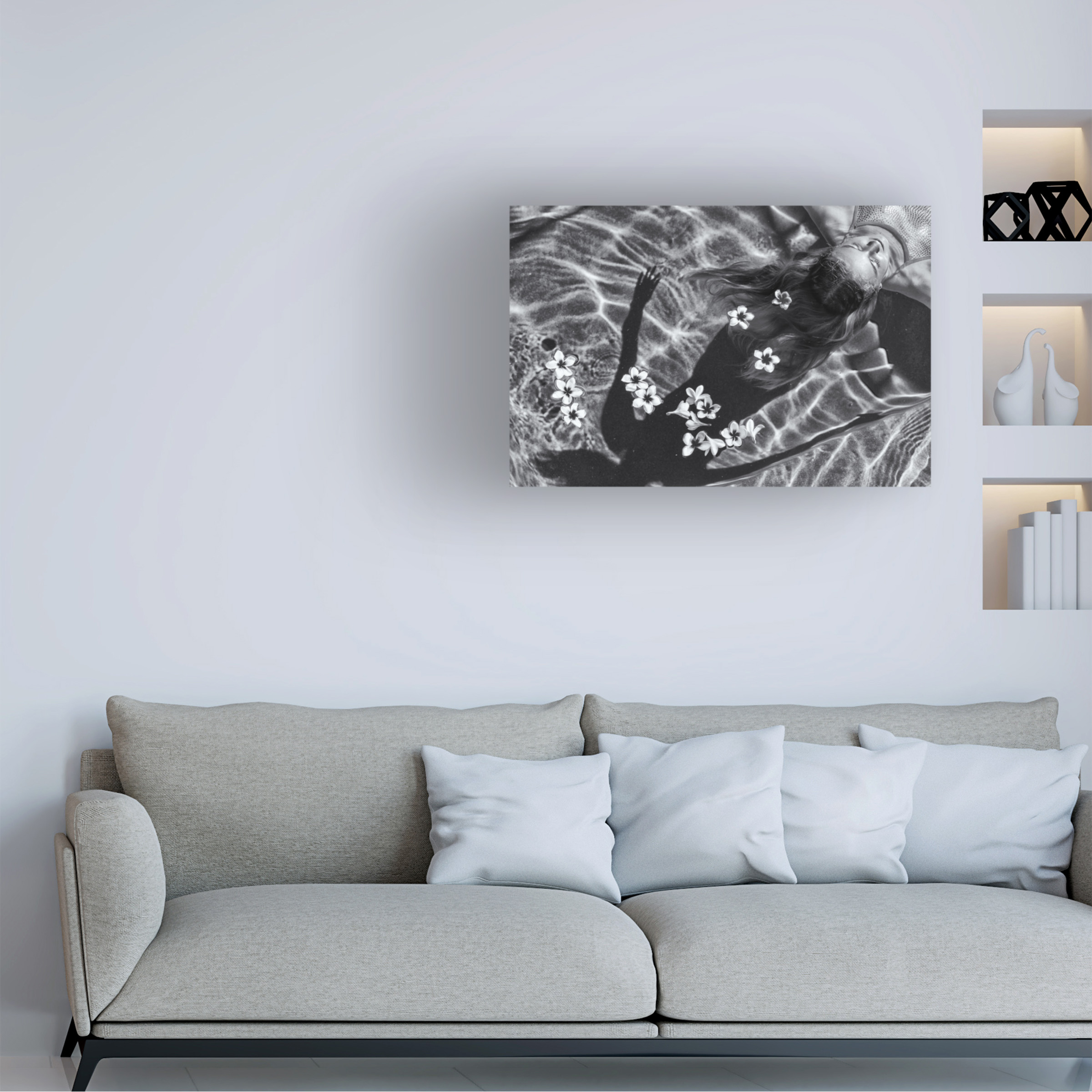 Gloria Salgado Gispert 'Frangipani Tree' Canvas Art