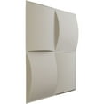 thumbnail image 2 of Ekena Millwork 19 5/8"W x 19 5/8"H Smith EnduraWall Decorative 3D Wall Panel, UltraCover Satin Blossom White (Covers 2.67 Sq. Ft.), 2 of 6
