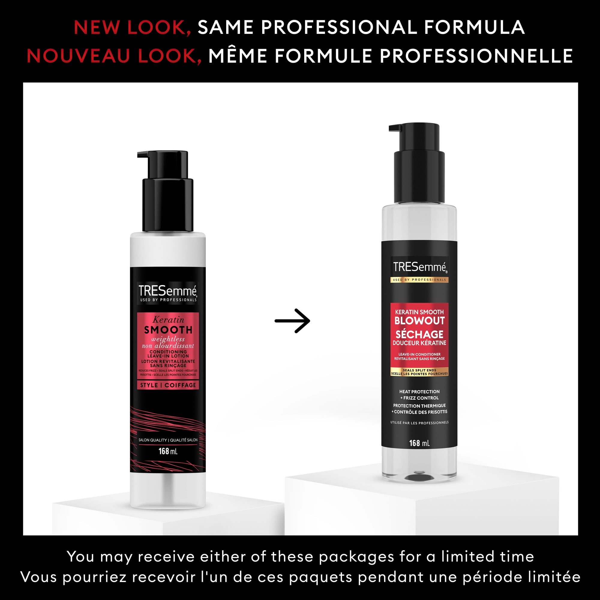 TRESemmé Keratin Smooth Weightless Leave-In Hair Conditioner, 168 ml Conditioner