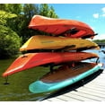 thumbnail image 2 of Over The Water Kayak Storage, Outdoor Kayak Rack for Docks, Attaches to Boat Dock, 2 of 5