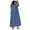 Blue Denim Dress, variant on Plus Size Denim Dress for Women Long Shirts Maxi Dress Loose Fit Flowy Distressed Jean Dresses,M-5XL