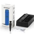 thumbnail image 3 of Bradem Tondeuse et Rasoir Électriques Portatifs Sans Fil Rechargeables par USB - Étanches pour Usage Humide et Sec, Format de Poche pour Hommes, Conception Portable, 3 of 9