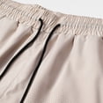 thumbnail image 3 of EOYWHK Mens Shorts Quick Dry with Pockets Elastic Waist Drawstring Sports Shorts for Men Soft Lightweight Breathable Casual Activewear Khaki, Size S, 3 of 8