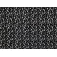 thumbnail image 2 of Zelouf Everly Corded Floral Lace Bonded  , Sewing, DIY, Crafts Fabric by the Yard, Black, 5 Yard, 2 of 2