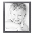 thumbnail image 2 of ArtToFrames 21" x 24" Tungsten Picture Frame, 21x24 inch Gray MDF Poster Frame (WOM-4640), 3 Pack, 2 of 6