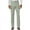Mint Green, variant on Dagugfen Mens Dress Pants Straight Leg Fitted Comfy Suit Pants Casual Button Business Work Trousers Pockets