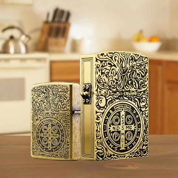 Kerosene Lighter 1:1 Large Constantine Heavy Machine Men’s Gift Wholesale,铬黑