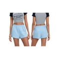 thumbnail image 3 of Michellecmm  Women's Stripe Print Shorts, High Waist Wide Leg Short Pants, 3 of 9