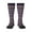 3 Black, variant on Mexican Blanket stripes Knee Socks, High Socks Long Stretchy Sock Women Knee High Stocking, Long Socks for Women